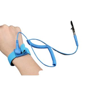 Antistatic Wrist Strap with Adjustable Cord Length for Workshop and Human Body Static Discharge