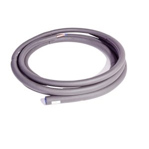 Universal HVAC Copper Pipe (9.52mm x 0.6mm + 15.88mm x 0.6mm) Insulated 3 Meter for Air Conditioner Connection
