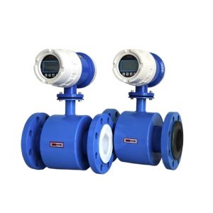 Smart Electromagnetic Flow Meter for Slurry, Clear Water, Sewage, Seawater, Waste Water, Liquid compatible with DN50/DN100 Pipelines