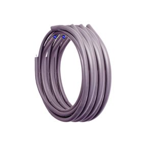 Pure Copper AC Refrigeration Pipe (6.35mm OD and 12.7mm OD) from 3 to 30 meters for Universal HVAC Systems, Replaces 2P Rubber Daikin and R410A Corrosion-Resistant Tube