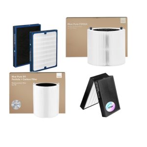 Replacement Air Purifier Filter for Blueair 7700 7400 311 311i, Blue Pure F3MAX, Smart Filter 7700, Particle & Carbon Filter