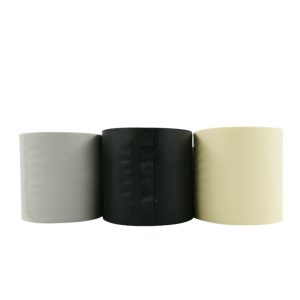 Durable PVC Pipe Wrapping Tape (6cm Width) for HVAC AC Duct Insulation, Black, Grey, or Beige Colors