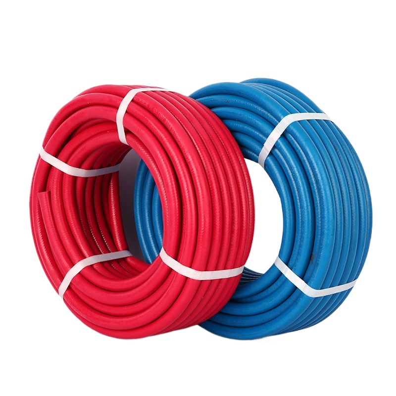 Haoyu Three-Layer Two-Line Rubber Hose High-Pressure Oxygen Acetylene Tube for Industrial Welding Air Gun - Image 2