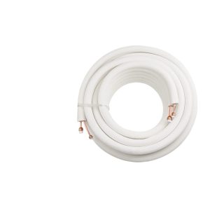 Double Layer Flame Retardant Insulated AC Copper Aluminum Connection Pipe for 1P-5P Air Conditioners, Compatible with All Major Brands