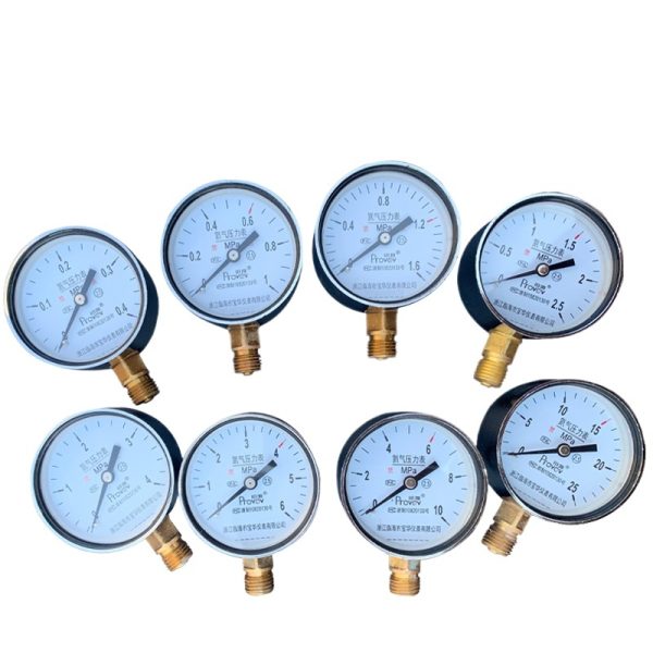 Nitrogen Pressure Gauge Y-60 (0.4/1/1.6/2.5/4/6/10/25 MPa) for Provov HVAC Systems - Imagem 3