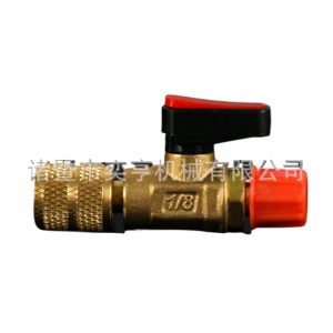 1/8 Inch Internal/External Thread Ball Valve for HVAC Refrigeration Systems