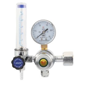 Full Copper Argon Gas Pressure Reducer YQAr-731L (0-15 MPa, 0-0.3 MPa Outlet, 15 L/min Flow) for Welding and Laboratory Use