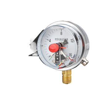 Vibration-Resistant Electric Contact Pressure Gauge (YNXC100 Series, 1.0/1.6 Accuracy, 0-60MPa Range) for HVAC Systems, Replaces YNXC100