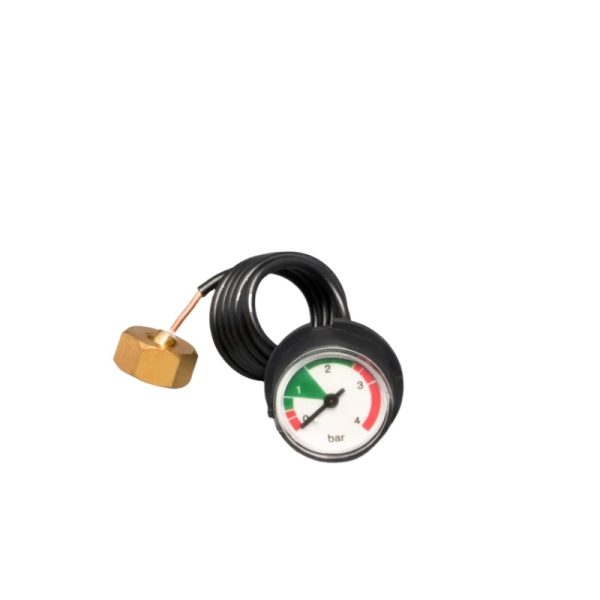 Capillary Pressure Gauge NC-Y28-88 0-4 bar for Boiler HVAC System Replaces Y27 Y28 Basxi Pressure Gauge - 이미지 3