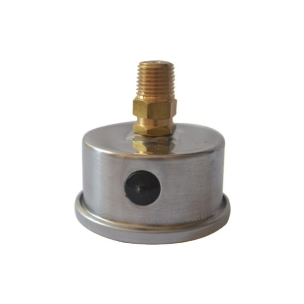 精艺仪表 YBN50Z 50mm Axial Stainless Steel Pressure Gauge 1.6 MPa (16 kg/cm²) Anti-Vibration Oil-Filled - Изображение 3