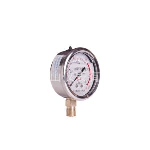 Heavy Duty HVAC Pressure Gauge, YN63 Shock Resistant Radial Pressure Meter 0-1.6 MPa (230 psi) for Industrial Applications