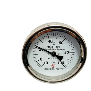 Axial Bimetal Thermometer WSSF-401 for Industrial Temperature Measurement