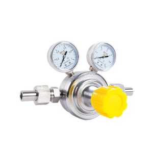 MaYi Ammonia Gas Pipeline Pressure Reducer with Dual Gauges (0-1.0MPa & 0-6MPa) for Industrial Use