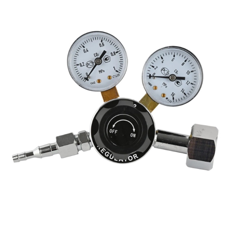 G3/4 Oxygen Pressure Gauge Regulator (2.5-25 MPa Rated Input, 1.25 MPa Rated Output, 40-50 m³/h Flow) for Oxygen Tanks, Russian Style Replaces WQ-001 - Image 5