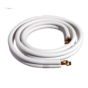 Corrosion-Resistant Copper HVAC Refrigeration Line Set 6.35*0.6+9.52*0.6 for 1P Air Conditioners