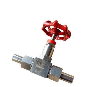 Stainless Steel J21W Needle Valve DN6 (64P) High Pressure Shut-off Valve for Water Air Gas Fluid