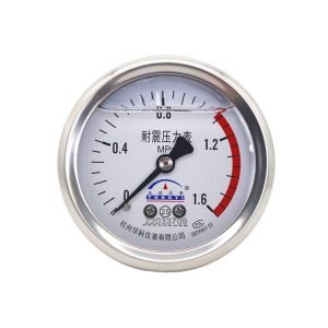 Durable Stainless Steel Pressure Gauge (0-1.6 MPa, 2.5 Accuracy) for Liquid Oil Gas Applications, 60mm Diameter