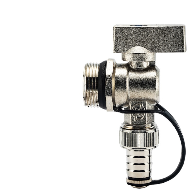 Full Brass Diverter Heating Plate Water Drain Valve (DN20, DN25, DN32) for Underfloor Heating and Radiator Systems - Image 2