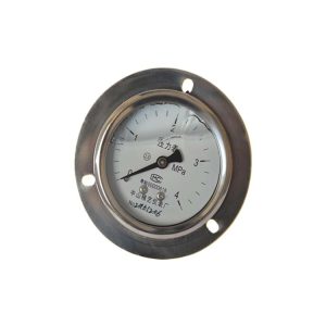 Stainless Steel Pressure Gauge YNB60ZT (0-4 MPa, UNF7/16, Axial) for HVAC Systems