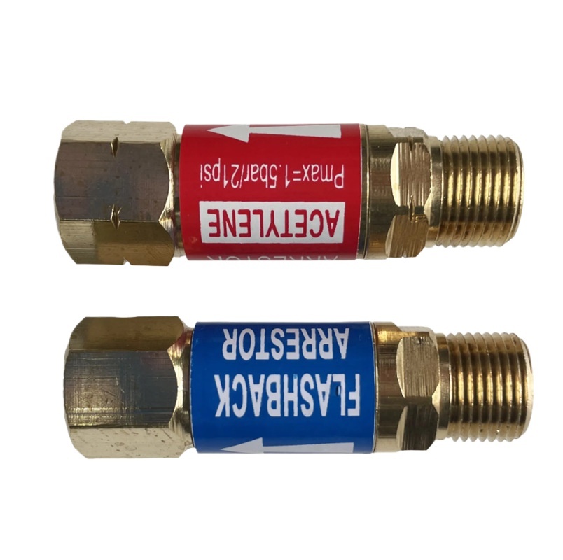 Model 288 Flashback Arrestor Set (Acetylene 1.5bar/21psi, Oxygen 15bar/210psi) for Torch Welding/Cutting Replaces NC No: 5421 - Image 2