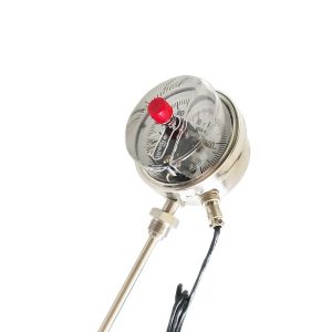 Bimetal Thermometer WSSX-411 (0-100 Degree C, Contact Type, Radial/Axial/Universal) for Industrial Temperature Measurement