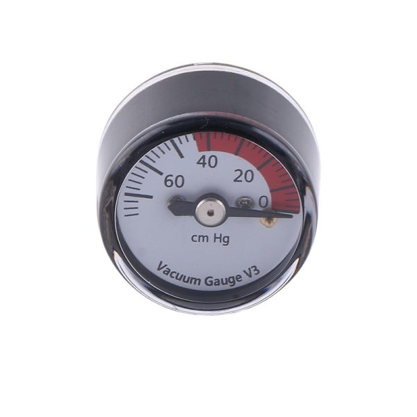 Axial Plastic Case Pressure Gauge 25mm Vacuum Gauge V3 for HVAC Refrigeration Systems Replaces Y25S11BM7