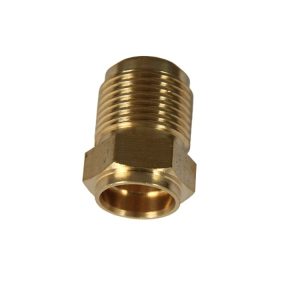 Brass Air Conditioner Copper Tube Butt Connector (Welded Type) for HVAC and Refrigeration Systems