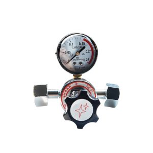 Acetylene Pressure Reducer YQE-03 0.25 MPa for Welding Gas Control, Single-Stage, Factory Outlet
