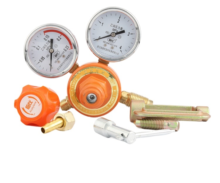 Oxygen Pressure Regulator OR-03K (0-2.5 MPa, 0-25 MPa Gauges) for HVAC Systems - Image 3