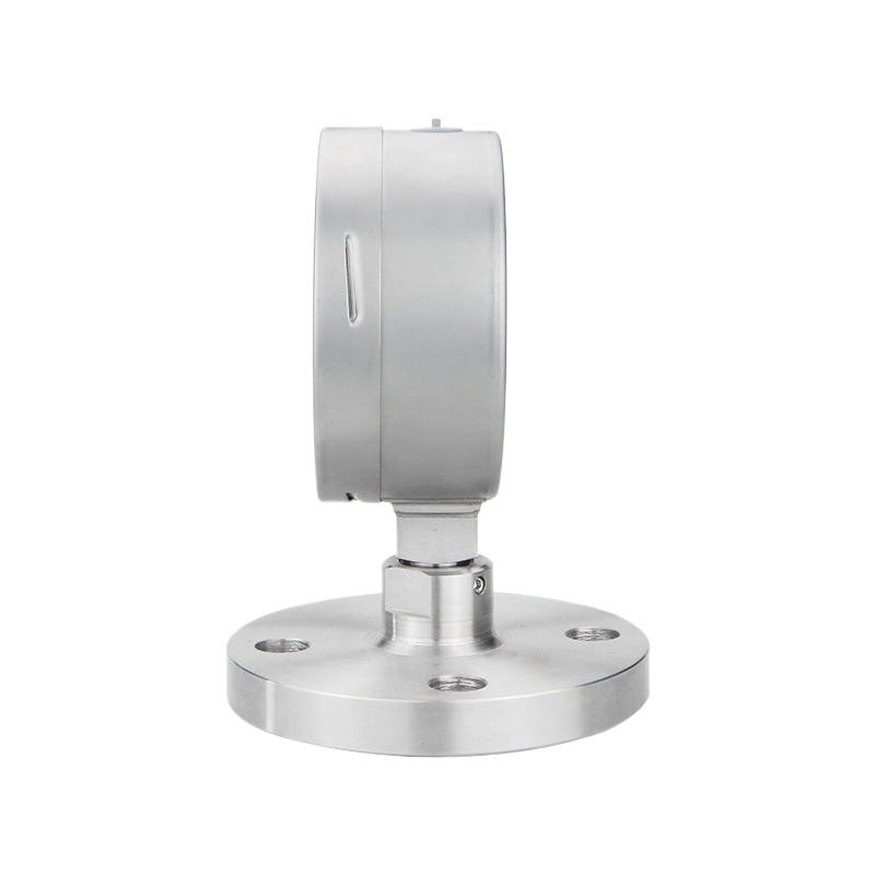 MAIRUIKESI YTP100BF Diaphragm Pressure Gauge with Flange Connection DN25-DN100, 316L Stainless Steel, 0-1 MPa, for HVAC Industrial Applications - Image 2