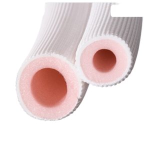 Embossed Foam Insulation Pipe HVAC Ducting Wrap for AC Lines with 8MM/9MM/10MM/12MM/13MM Thickness 3-30M Length