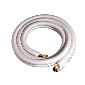 Insulated Copper Tubing (6.35x0.6mm + 9.52x0.6mm) for 2-Piston Air Conditioners, Compatible with Zhigao Mobile AC