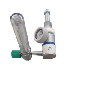 Medical Oxygen Flowmeter & Regulator (0-25MPa, 1-10L/min) for Hospital Oxygen Inhalation Systems