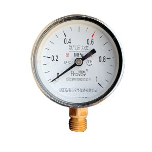 Nitrogen Pressure Gauge Y-60 (0.4/1/1.6/2.5/4/6/10/25 MPa) for Provov HVAC Systems