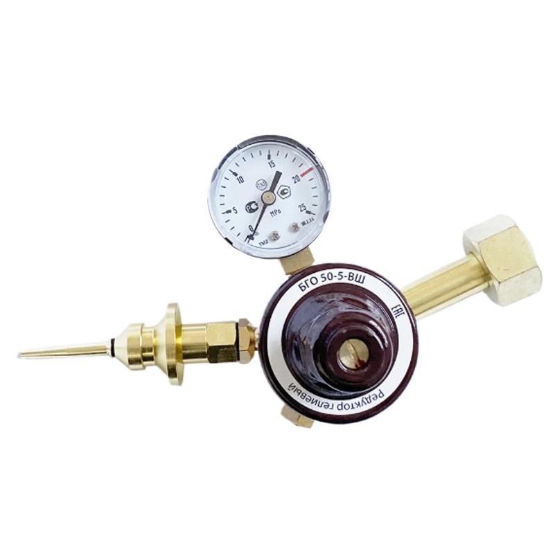 Helium/Propane/Acetylene/CO2 Pressure Reducer Regulator BG-50-5-VIII with Gauges for Gas Cylinders, (0-2.5 MPa, 0-40 m3/h) - Image 2