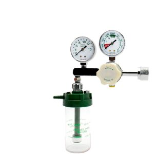 Medical Anesthesia Machine Oxygen Pressure Reducer with Flow Meter for Oxygen Cylinder HE-01
