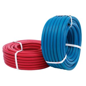 Durable Oxygen Acetylene Hose Double Line Rubber Gas Pipe with Triple Adhesive Layer for Welding & Cutting Applications