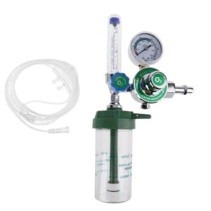 Oxygen Inhaler Regulator PT-R Type with Flow Meter and Humidifier for Oxygen Cylinders