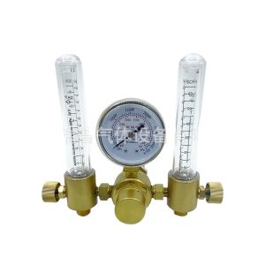 Dual-Tube Argon Pressure Regulator with Double Flow Meter for TIG Welding (YQAR-731LL)