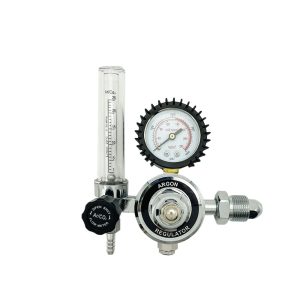 YQAR-73L Argon/CO2 Pressure Reducer Regulator for MIG TIG Welder Flow Meter Gas Bottle Pressure Gauge - Single Stage