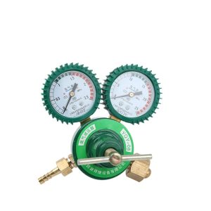 Yuepai All-Copper Dual-Stage Oxygen Pressure Reducer Regulator Gauge for Welding Cutting