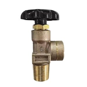 Oxygen Cylinder Valve QF-42D (WP15) for O2, Nitrogen, Argon Gas Tanks - Replaces QF-42, QF-28 Valves