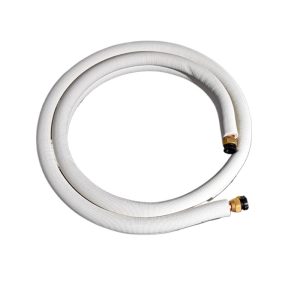 Universal AC Copper Pipe Insulation Tube (12.7*0.6/19.05*0.8) for Air Conditioner Split System, 5 Meters Length, Replaces Old/Damaged HVAC Pipes