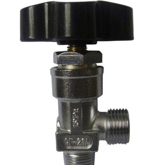 High Purity Gas Cylinder Valve QF-90A (G5/8-0) for CO2 Cylinders, Bulk Filling - Image 3