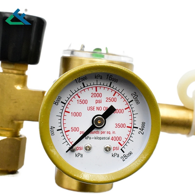 Carbon Dioxide CO2 Pressure Regulator with Solenoid Valve AC 110V for Aquarium Water Plants - Image 3