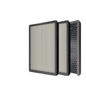 Activated Carbon Air Purifier Filters (3-Piece Set) for Panasonic F-PXP155C, F-136C7PX, F-PDS130C, F-ZXPS155C3, Replaces 130C