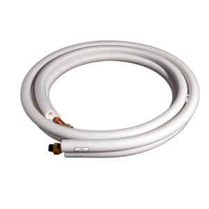 Insulated Copper Tubing Line Set (6.35*0.6+15.88*0.7) for Universal HVAC Systems, Customizable Length 3-30m