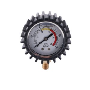 Radial Glycerin Filled Pressure Gauge (50mm, 0-250 kg/cm2/MPa) for HVAC Systems Replaces HVAC Pressure Monitors