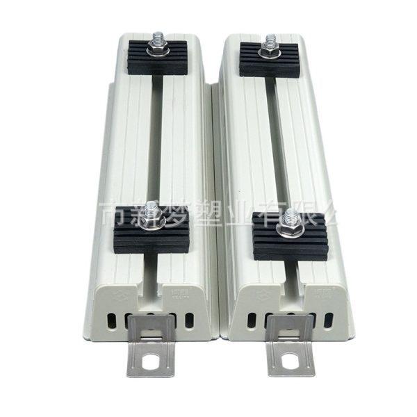 HE LING Air Conditioner Outdoor Unit Anti-Vibration Base Bracket (60*400mm) for HVAC Systems, Replaces KWD-2 - Imej 4