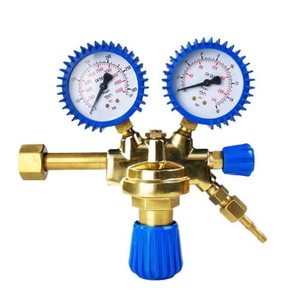 Oxygen Pressure Regulator (ISO 2503/5160) for Gas Welding and Cutting, High Pressure, WQ-01 - Image 2
